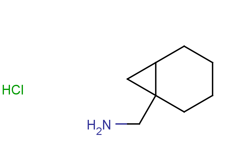 {bicyclo[4.1.0]heptan-1-yl}methanamine hydrochloride