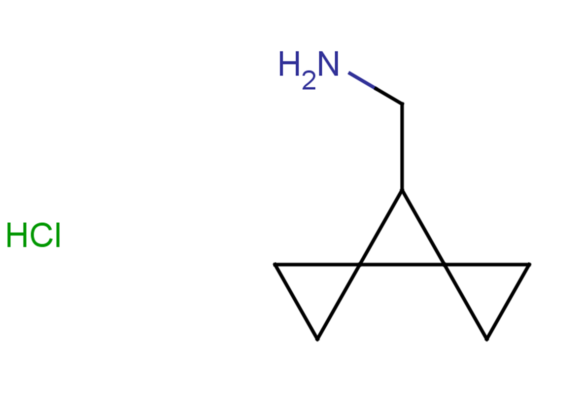 1-{dispiro[2.0.2^{4}.1^{3}]heptan-7-yl}methanamine hydrochloride