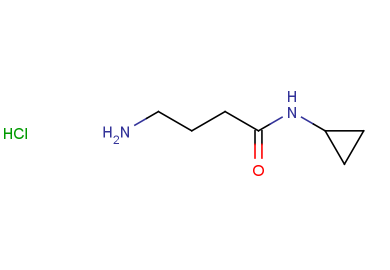 4-amino-N-cyclopropylbutanamide hydrochloride