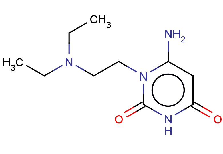 6-amino-1-[2-(diethylamino)ethyl]-1,2,3,4-tetrahydropyrimidine-2,4-dione