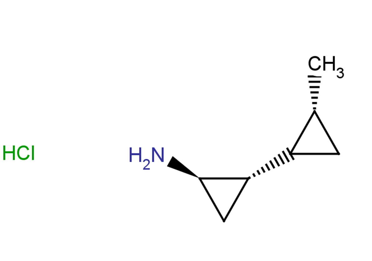 rac-(1RS&,2SR&)-2-[(1RS,2RS)-2-methylcyclopropyl]cyclopropan-1-amine hydrochloride