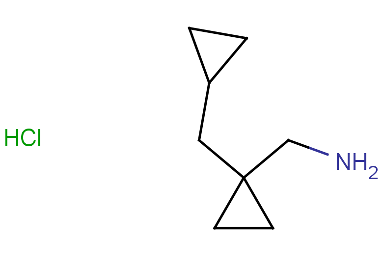 [1-(cyclopropylmethyl)cyclopropyl]methanamine hydrochloride