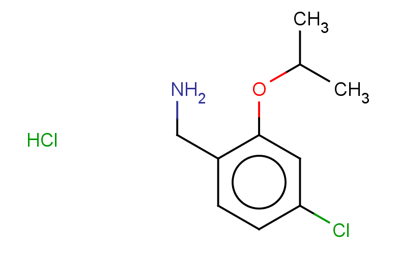 [4-chloro-2-(propan-2-yloxy)phenyl]methanamine hydrochloride