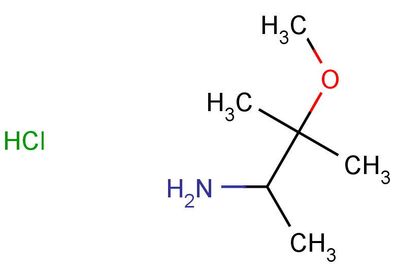 3-methoxy-3-methylbutan-2-amine hydrochloride