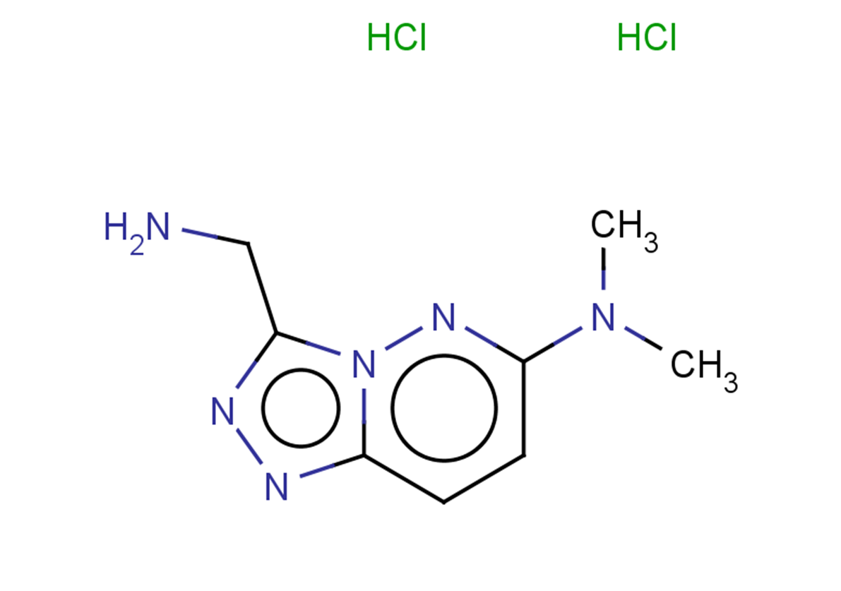 3-(aminomethyl)-N,N-dimethyl-[1,2,4]triazolo[4,3-b]pyridazin-6-amine dihydrochloride