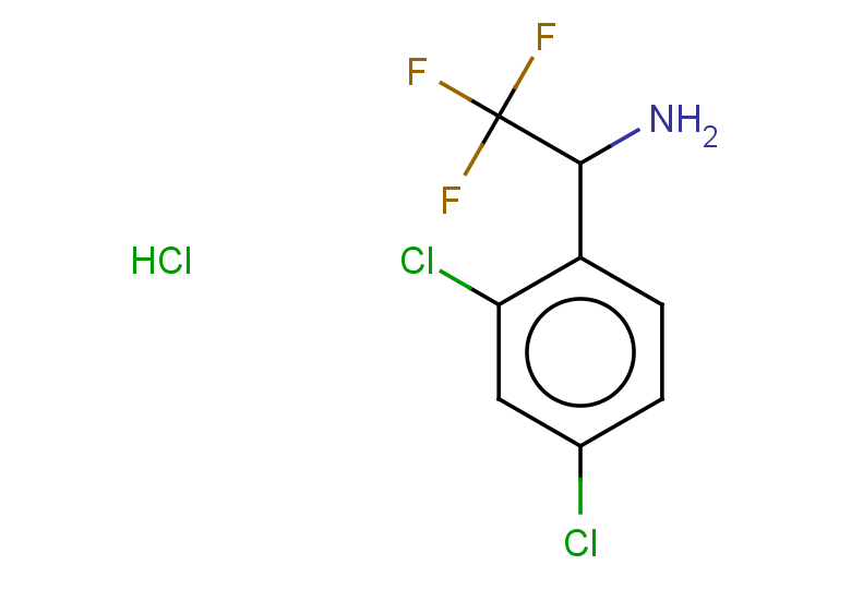 1-(2,4-dichlorophenyl)-2,2,2-trifluoroethan-1-amine hydrochloride