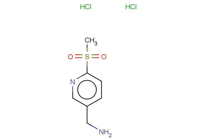 (6-methanesulfonylpyridin-3-yl)methanamine dihydrochloride