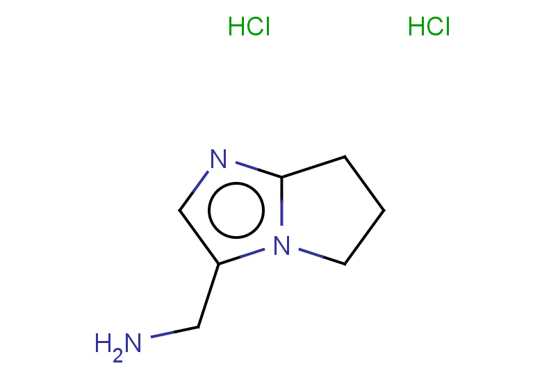 {5H,6H,7H-pyrrolo[1,2-a]imidazol-3-yl}methanamine dihydrochloride