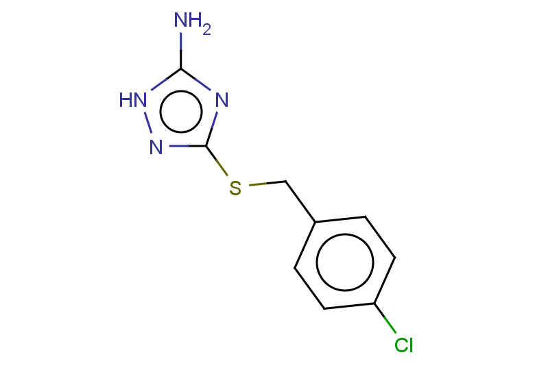 3-{[(4-chlorophenyl)methyl]sulfanyl}-1H-1,2,4-triazol-5-amine