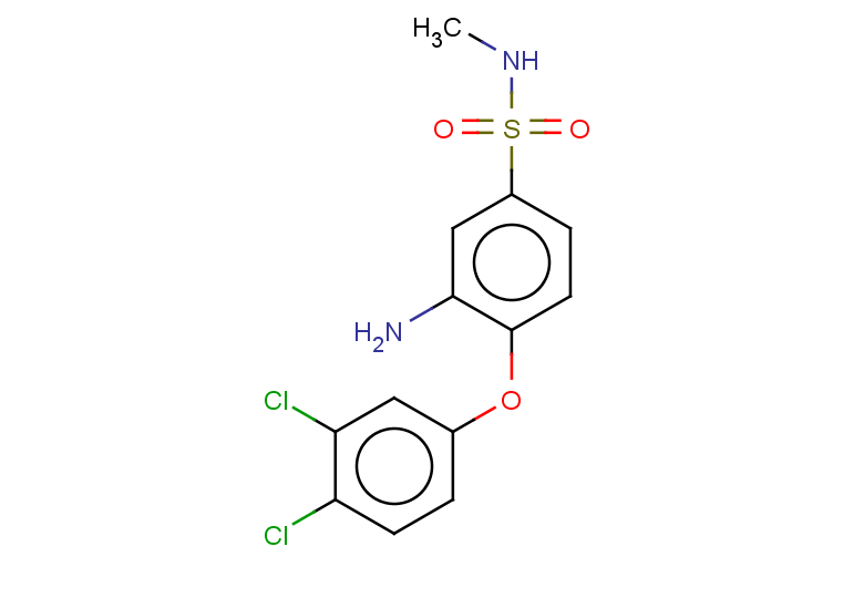 3-amino-4-(3,4-dichlorophenoxy)-N-methylbenzene-1-sulfonamide