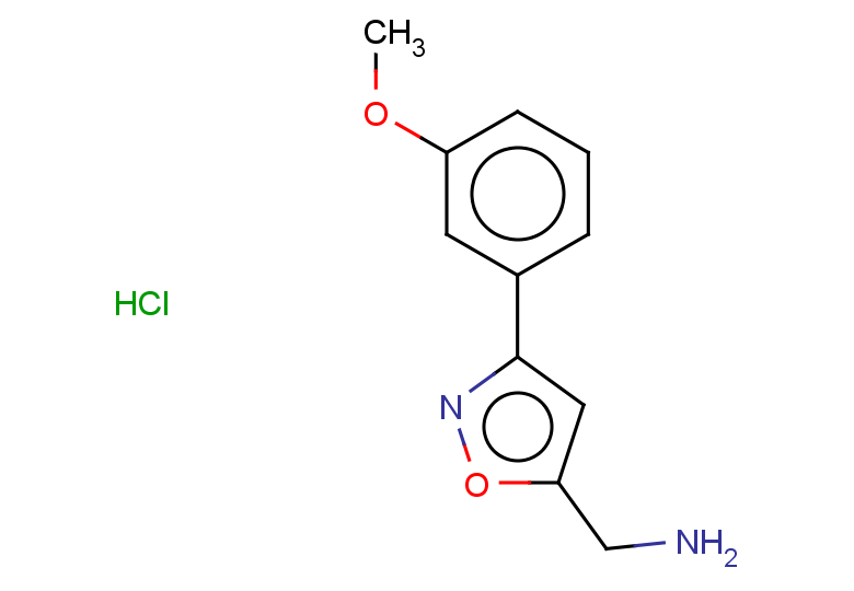 [3-(3-methoxyphenyl)-1,2-oxazol-5-yl]methanamine hydrochloride