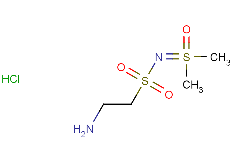 2-amino-N-[dimethyl(oxo)-lambda6-sulfanylidene]ethane-1-sulfonamide hydrochloride
