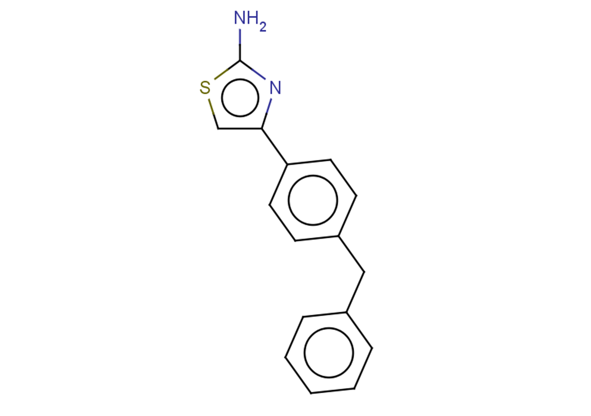 4-(4-benzylphenyl)-1,3-thiazol-2-amine