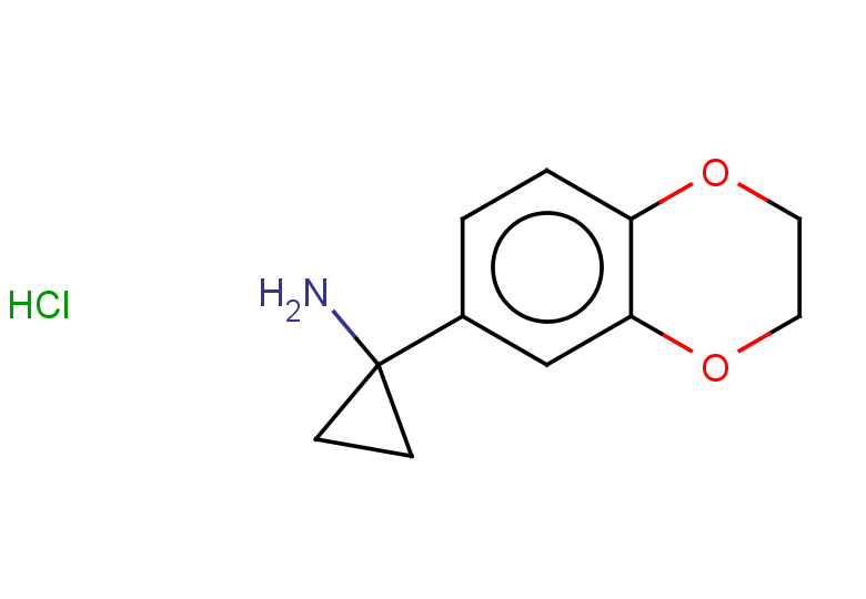 1-(2,3-dihydro-1,4-benzodioxin-6-yl)cyclopropan-1-amine hydrochloride