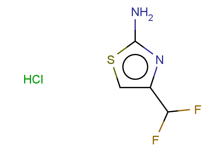 4-(difluoromethyl)-1,3-thiazol-2-amine hydrochloride