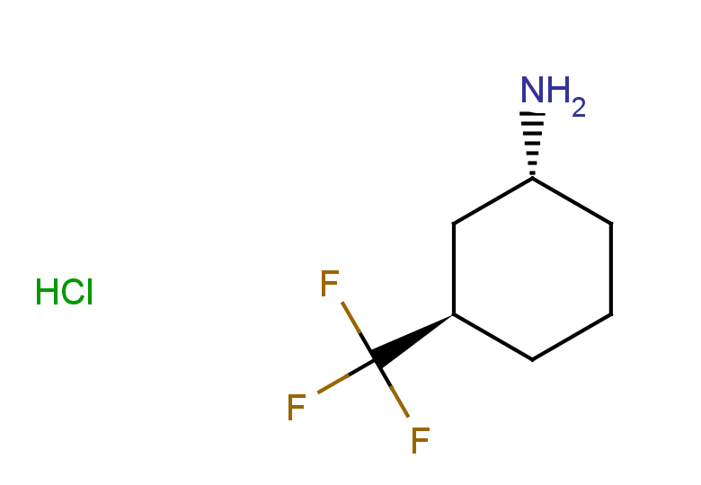 rac-(1R,3R)-3-(trifluoromethyl)cyclohexan-1-amine hydrochloride