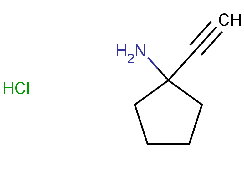 1-ethynylcyclopentan-1-amine hydrochloride