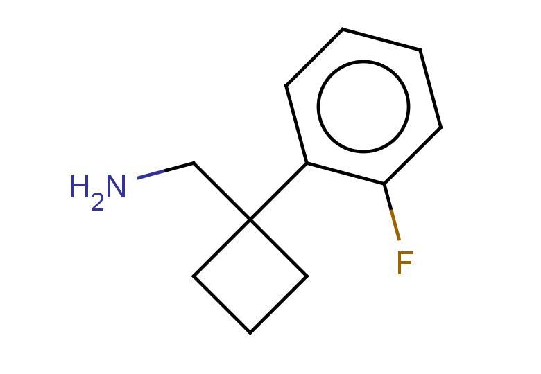 [1-(2-fluorophenyl)cyclobutyl]methanamine