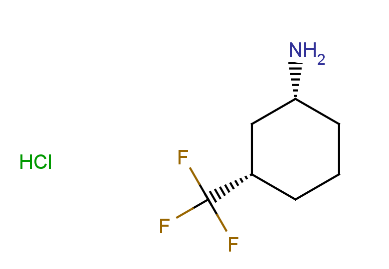 rac-(1R,3S)-3-(trifluoromethyl)cyclohexan-1-amine hydrochloride, cis