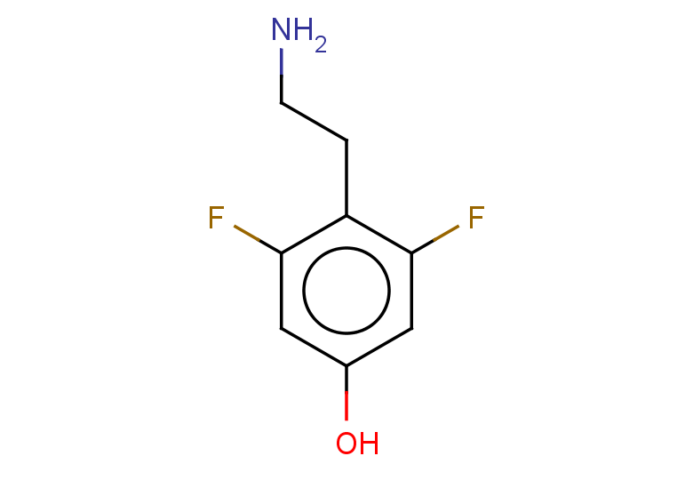 4-(2-aminoethyl)-3,5-difluorophenol