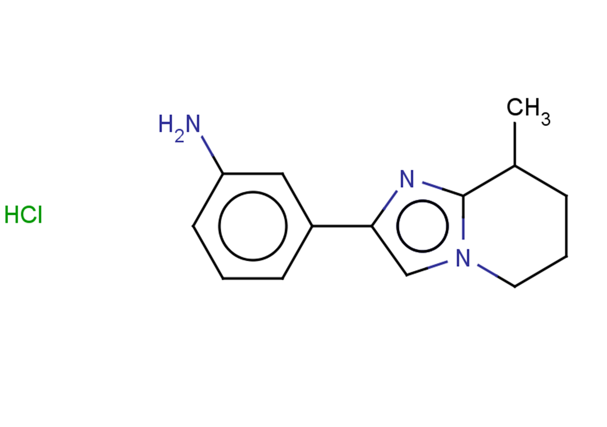 3-{8-methyl-5H,6H,7H,8H-imidazo[1,2-a]pyridin-2-yl}aniline hydrochloride