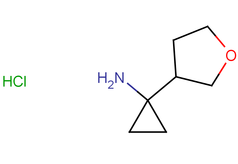 1-(oxolan-3-yl)cyclopropan-1-amine hydrochloride