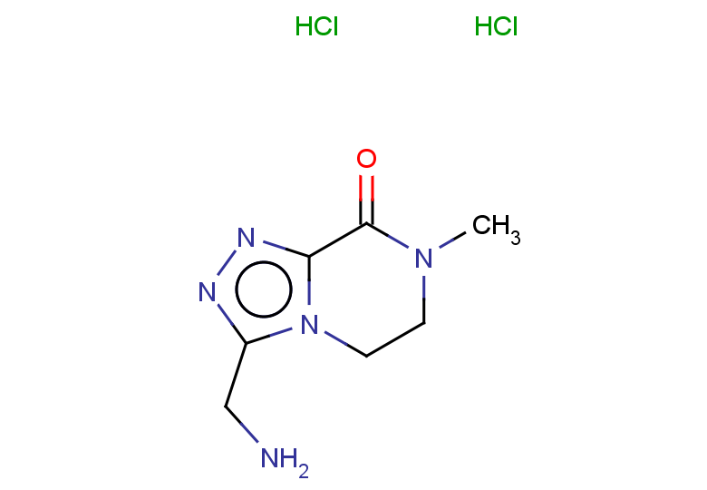 3-(aminomethyl)-7-methyl-5H,6H,7H,8H-[1,2,4]triazolo[4,3-a]pyrazin-8-one dihydrochloride
