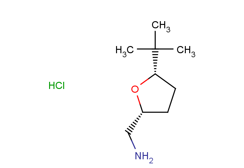 rac-[(2R,5S)-5-tert-butyloxolan-2-yl]methanamine hydrochloride, cis