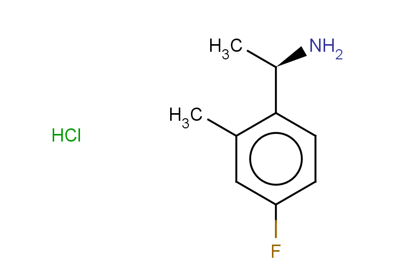 (1R)-1-(4-fluoro-2-methylphenyl)ethan-1-amine hydrochloride