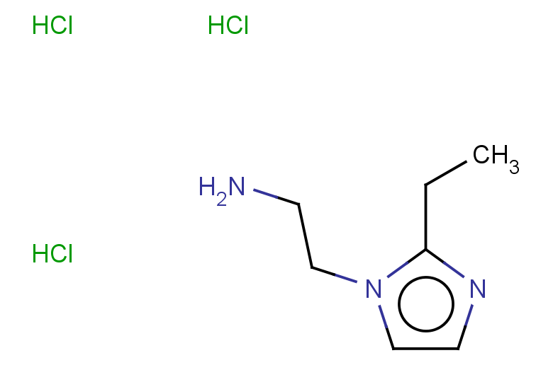 2-(2-ethyl-1H-imidazol-1-yl)ethan-1-amine trihydrochloride