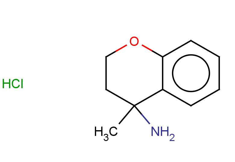4-methyl-3,4-dihydro-2H-1-benzopyran-4-amine hydrochloride