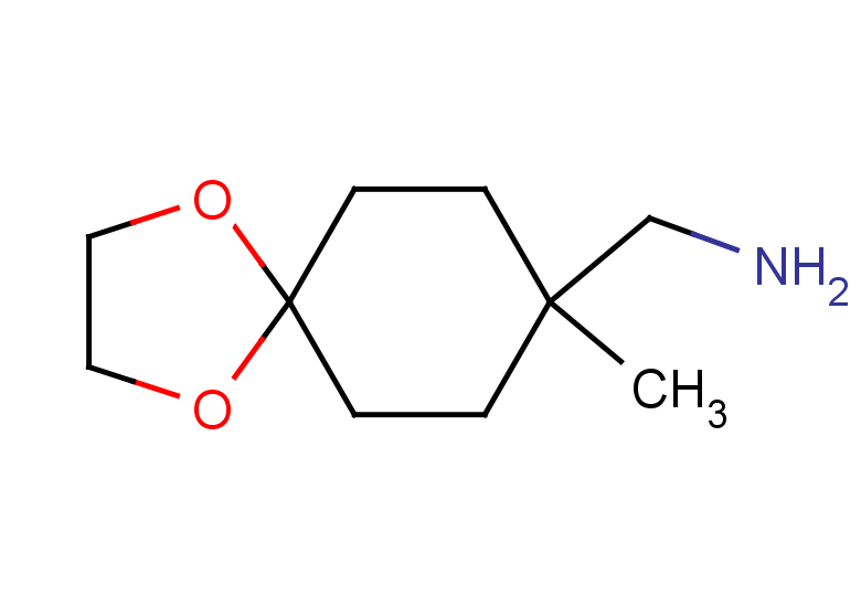 {8-methyl-1,4-dioxaspiro[4.5]decan-8-yl}methanamine