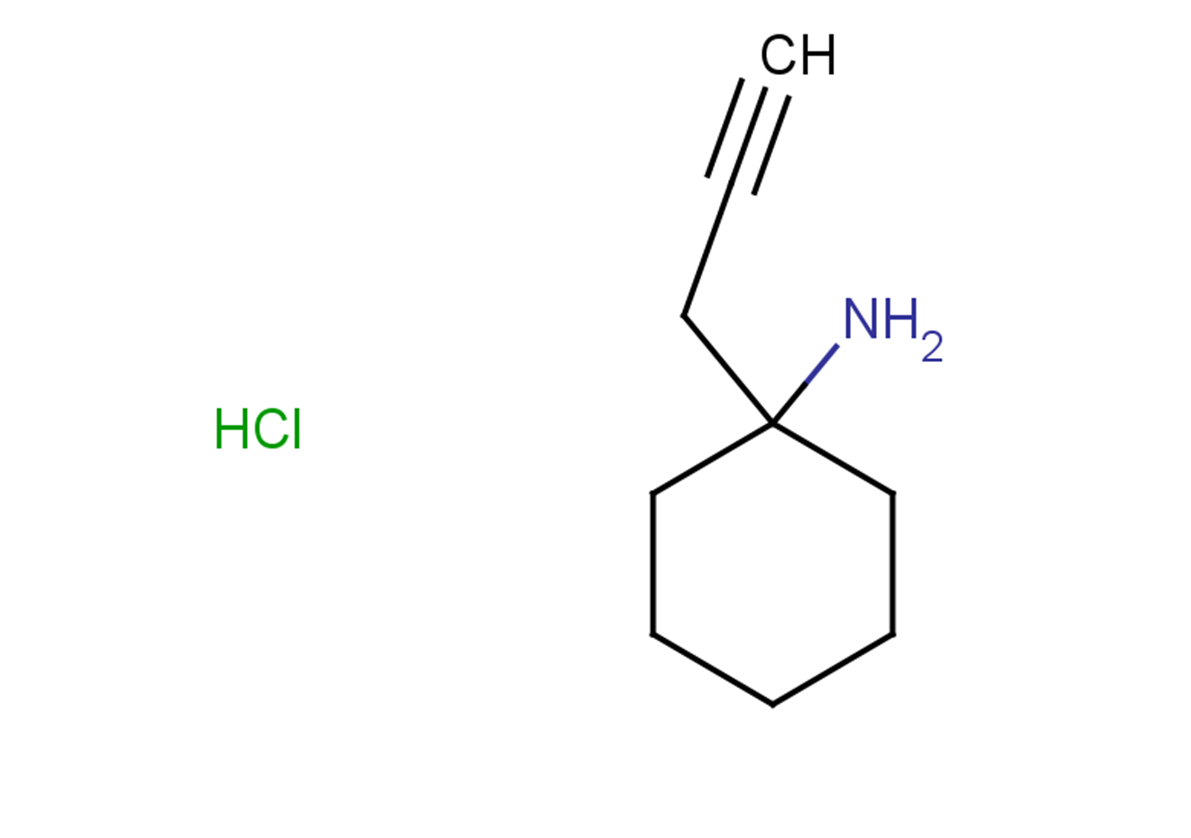 1-(prop-2-yn-1-yl)cyclohexan-1-amine hydrochloride