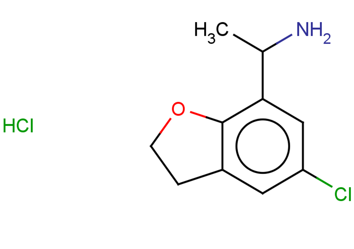 1-(5-chloro-2,3-dihydro-1-benzofuran-7-yl)ethan-1-amine hydrochloride