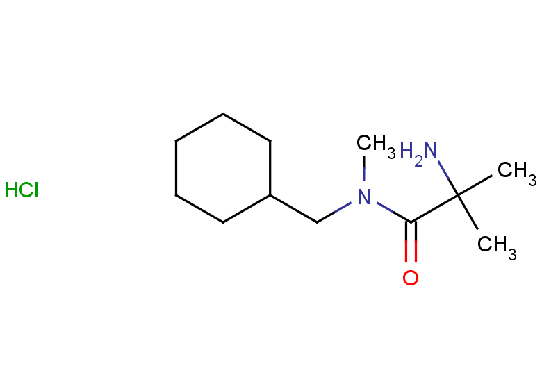 2-amino-N-(cyclohexylmethyl)-N,2-dimethylpropanamide hydrochloride