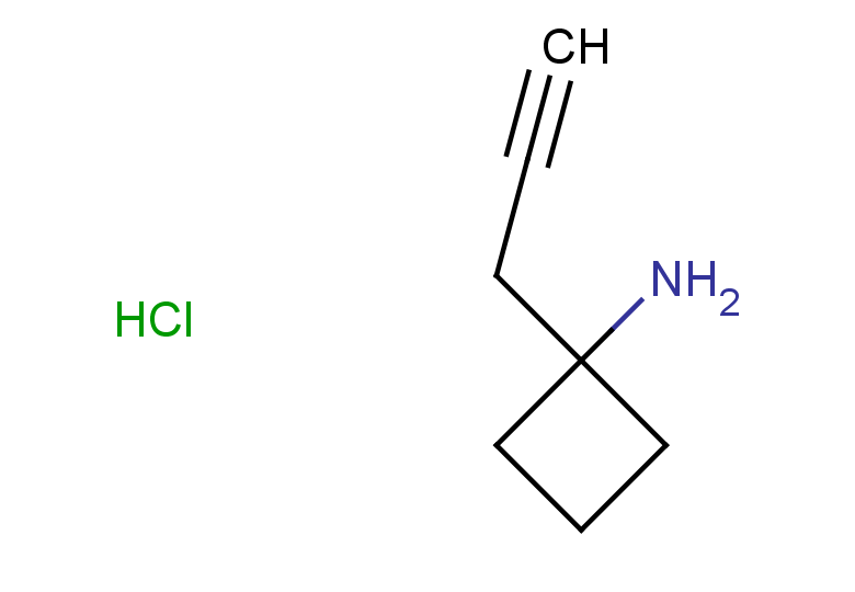 1-(prop-2-yn-1-yl)cyclobutan-1-amine hydrochloride