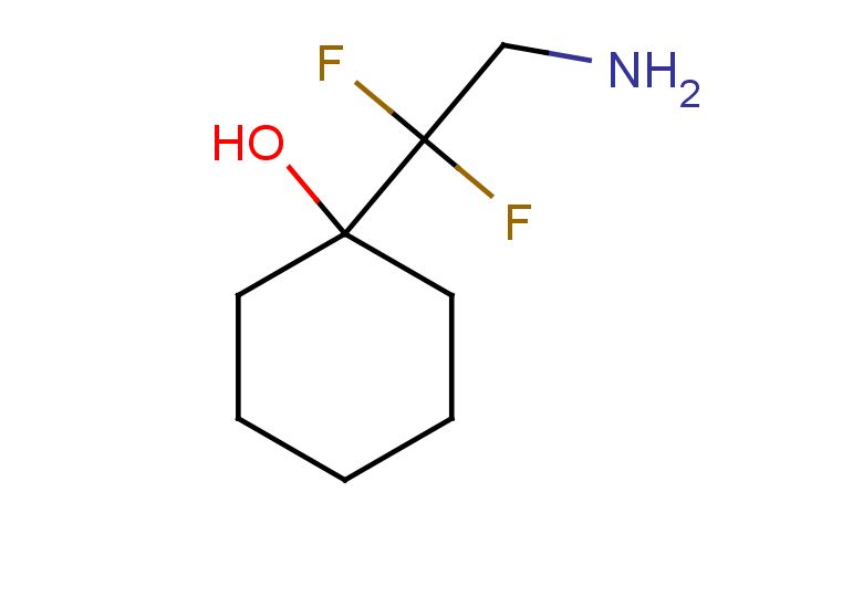 1-(2-amino-1,1-difluoroethyl)cyclohexan-1-ol