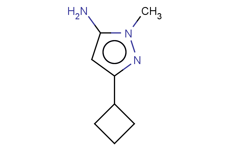 3-cyclobutyl-1-methyl-1H-pyrazol-5-amine