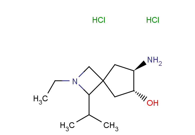 rac-(6R,7R)-7-amino-2-ethyl-1-(propan-2-yl)-2-azaspiro[3.4]octan-6-ol dihydrochloride
