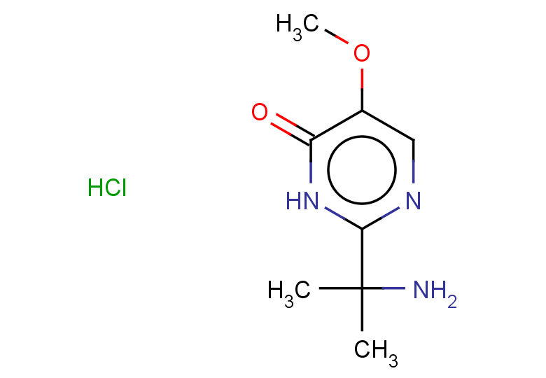 2-(2-aminopropan-2-yl)-5-methoxy-3,4-dihydropyrimidin-4-one hydrochloride