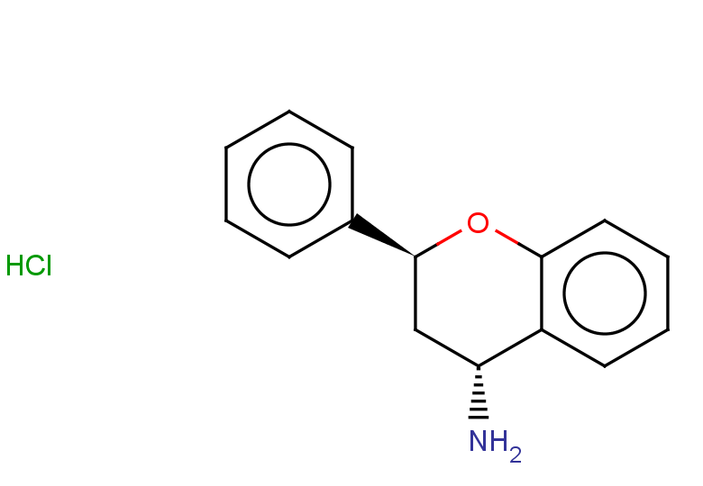 rac-(2R,4S)-2-phenyl-3,4-dihydro-2H-1-benzopyran-4-amine hydrochloride