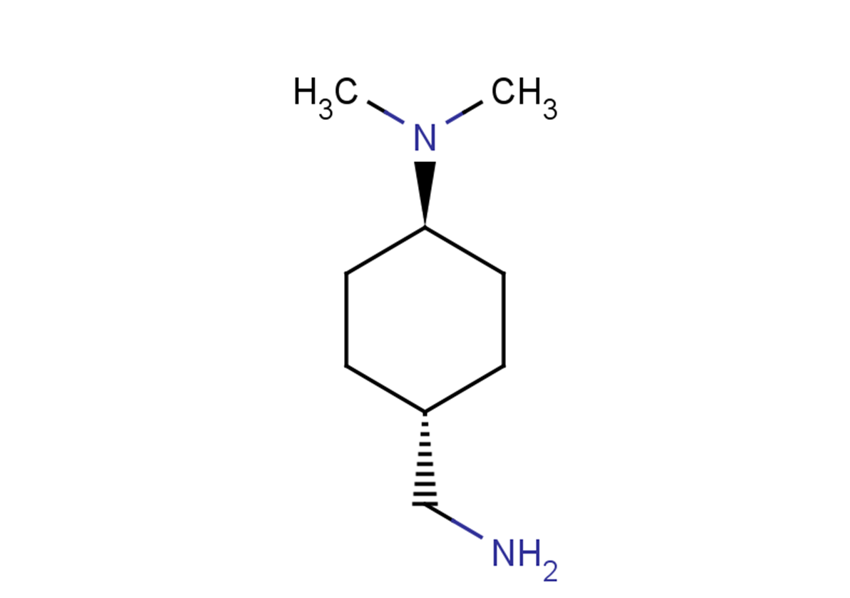 rac-(1r,4r)-4-(aminomethyl)-N,N-dimethylcyclohexan-1-amine, trans