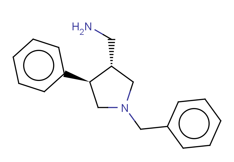 rac-[(3R,4R)-1-benzyl-4-phenylpyrrolidin-3-yl]methanamine, trans