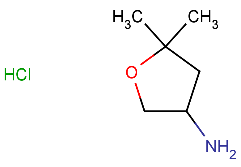 5,5-dimethyloxolan-3-amine hydrochloride
