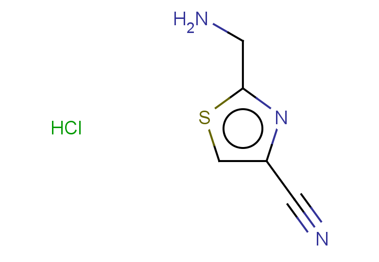 2-(aminomethyl)-1,3-thiazole-4-carbonitrile hydrochloride