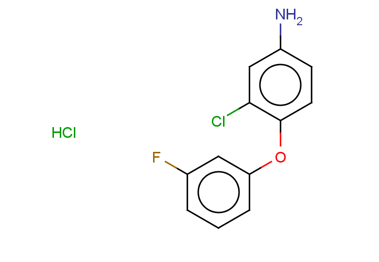 3-chloro-4-(3-fluorophenoxy)aniline hydrochloride
