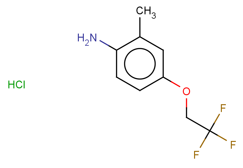 2-methyl-4-(2,2,2-trifluoroethoxy)aniline hydrochloride