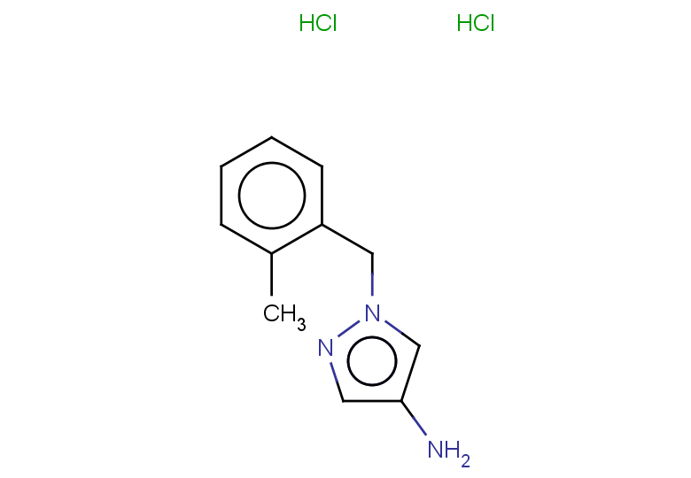 1-[(2-methylphenyl)methyl]-1H-pyrazol-4-amine dihydrochloride