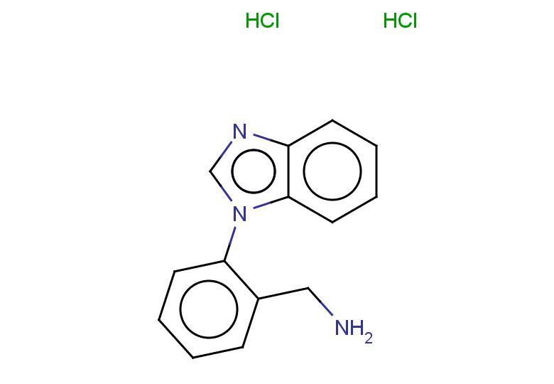 [2-(1H-1,3-benzodiazol-1-yl)phenyl]methanamine dihydrochloride