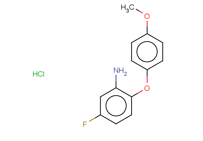 5-fluoro-2-(4-methoxyphenoxy)aniline hydrochloride